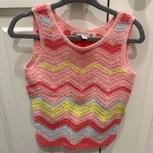 Bonpoint Size 3 Crochet Top EUC